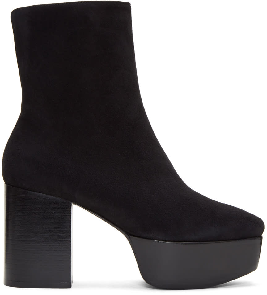 Dorateymur Black Suede Firebird Ii Boots