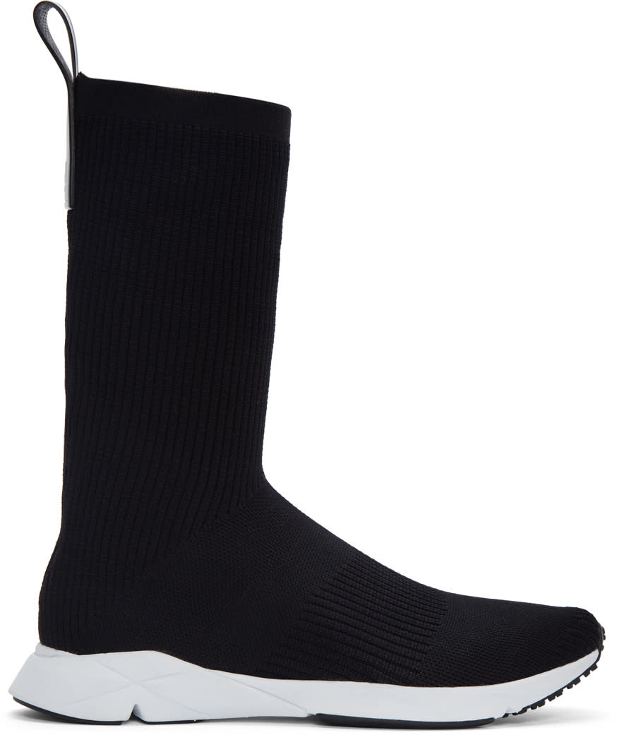 Reebok Classics Black Sock Supreme Ultk High-top Sneakers