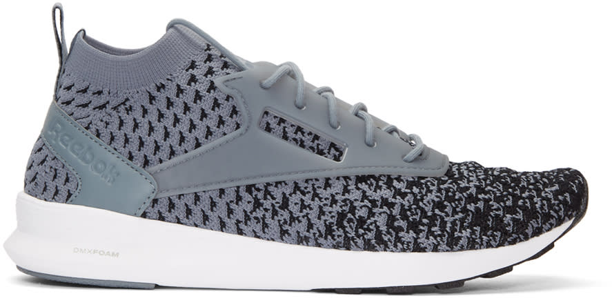 Reebok Classics Grey Zoku Runner Ultraknit Fade Sneakers