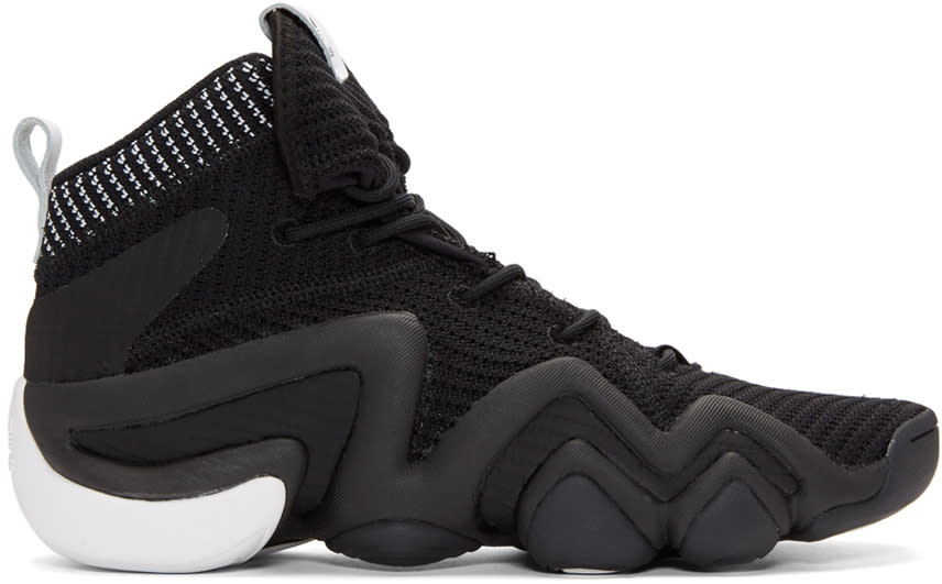 Adidas Originals Black and White Crazy 8 Adv Pk High-top Sneakers