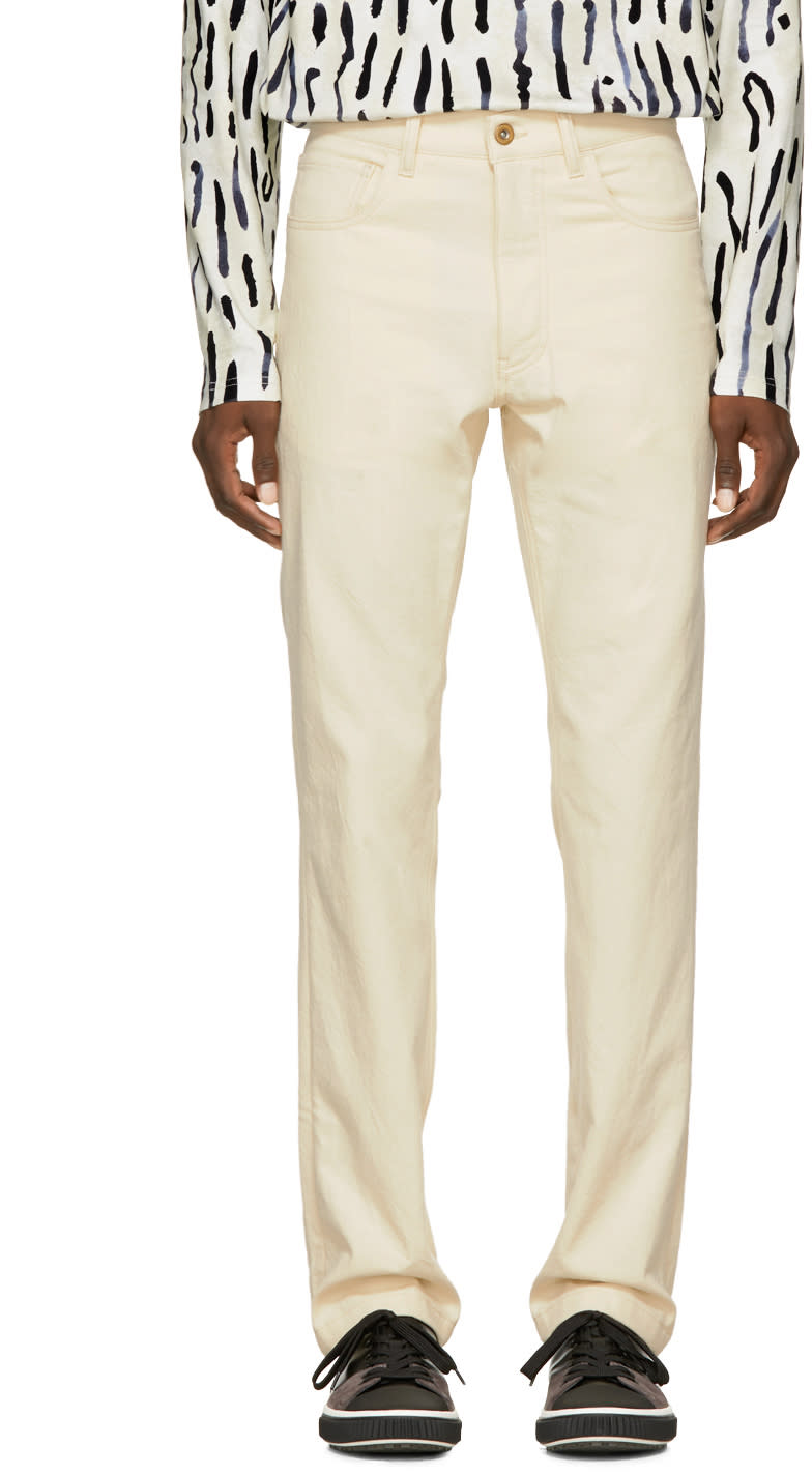 Wales Bonner Off-white Brother Classic Jeans