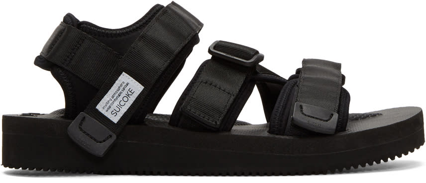 Suicoke Black Kisee-v Sandals