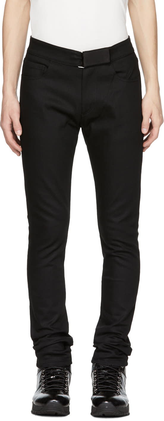 Alyx Black Velcro Tab Jeans