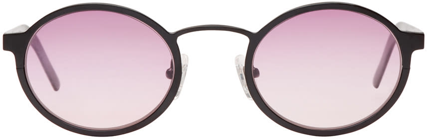 Blyszak Black and Pink Signature Sunglasses