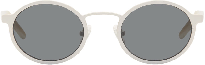 Blyszak White Horn Signature Sunglasses