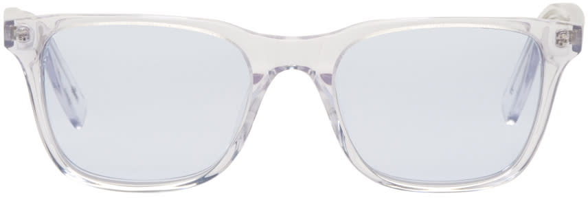 All In Transparent and Blue York Sunglasses