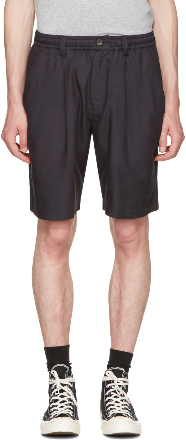 Saturdays Nyc Black Keigo Shorts