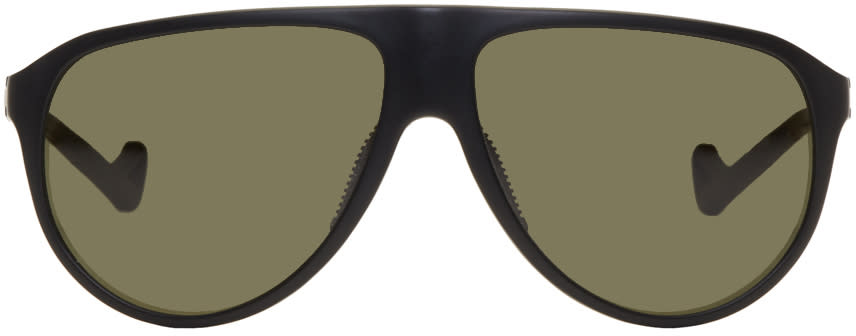 District Vision Black and Green Yukari Sunglasses