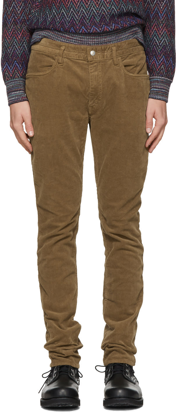 Nonnative Brown Tapered Dweller Jeans