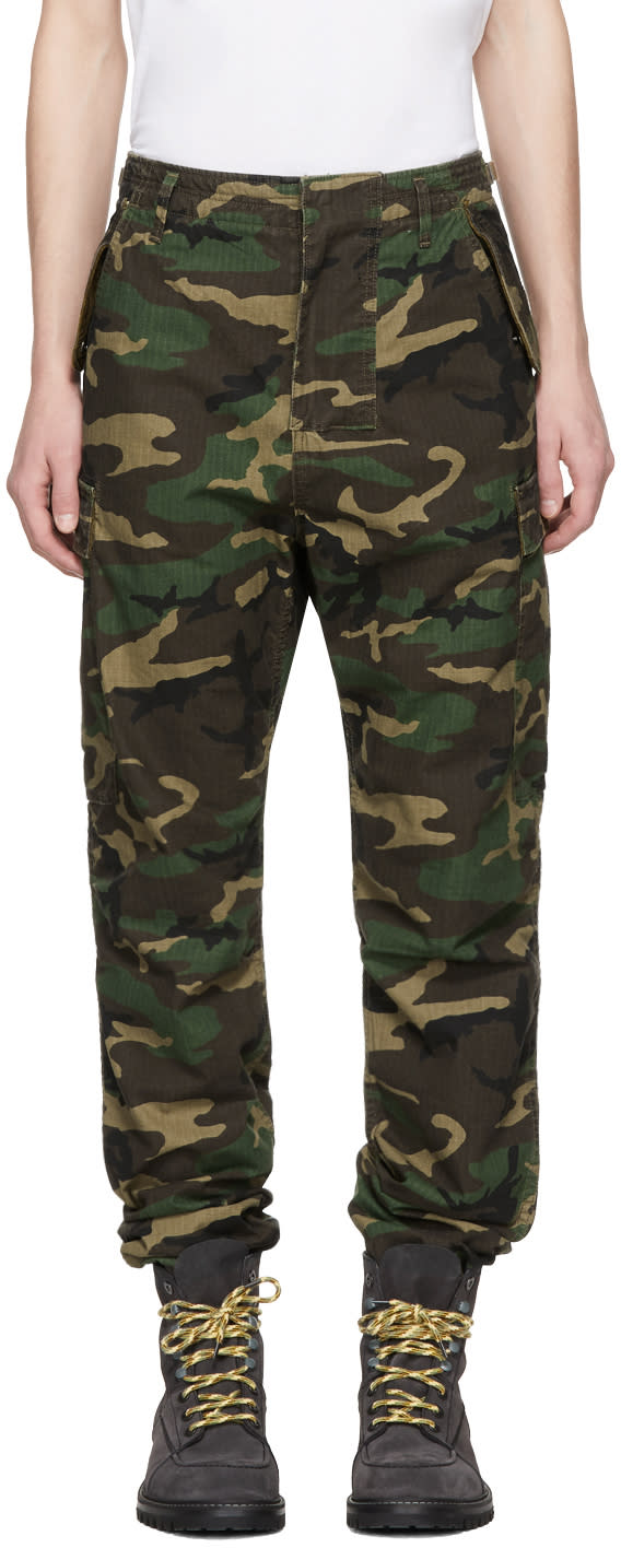 Nonnative Green Camo Trooper Cargo Pants