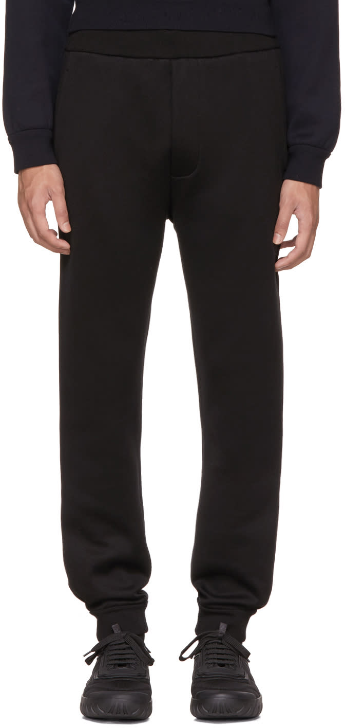 Prada Black Tech Jersey Lounge Pants