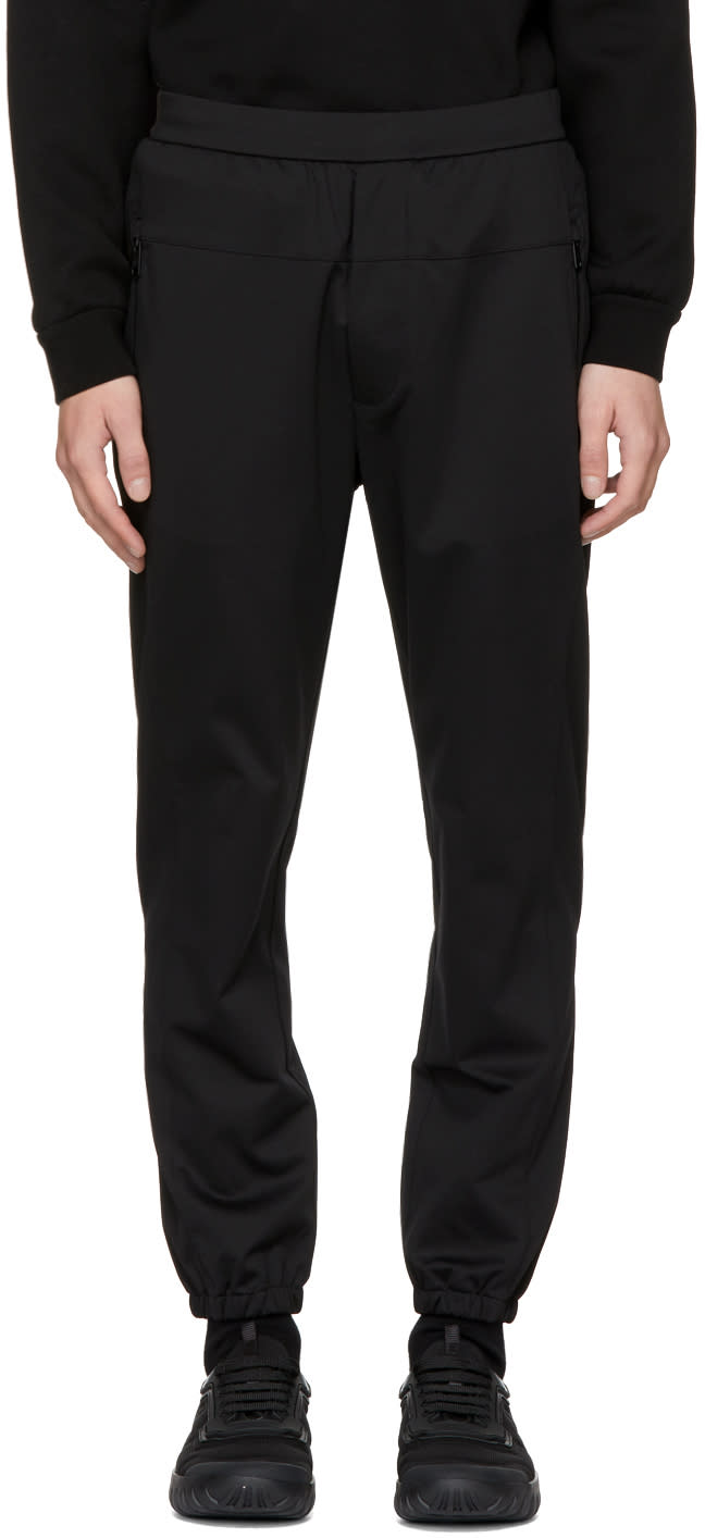 Prada Black Jersey Lounge Pants