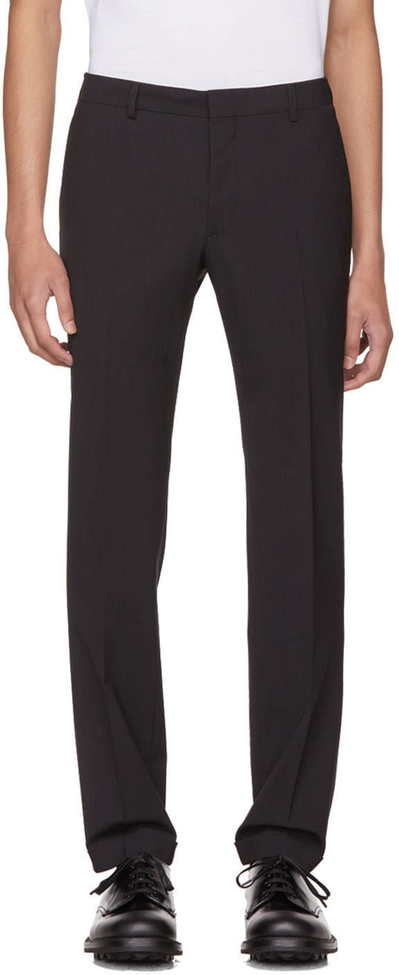 Prada Grey Cuffed Trousers