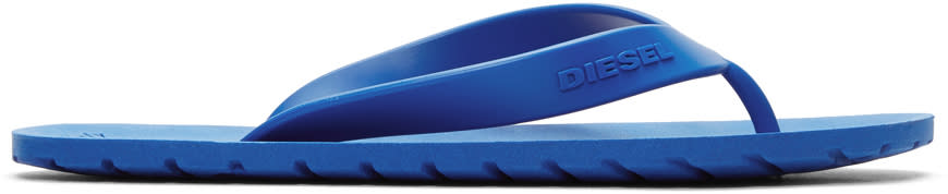Diesel Blue Splish Sandals