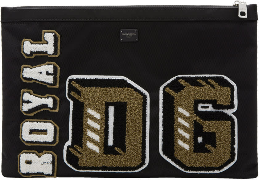 Dolce and Gabbana Black royal Pouch
