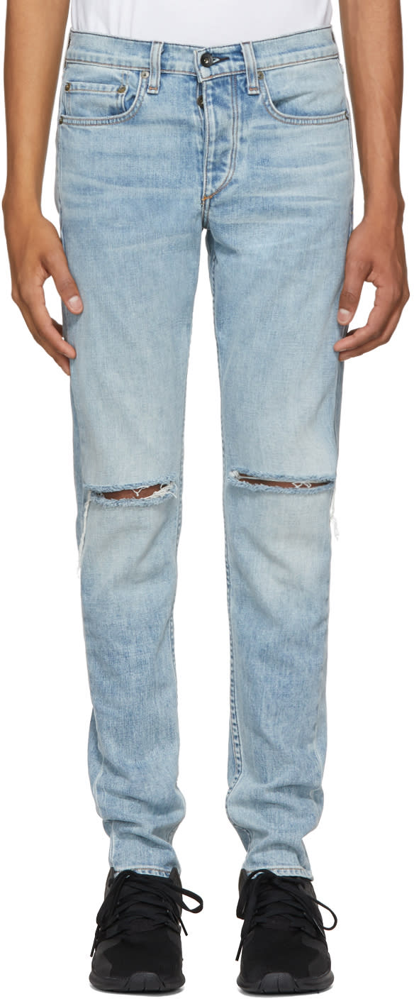Rag and Bone Blue Standard Issue Fit 1 Jeans