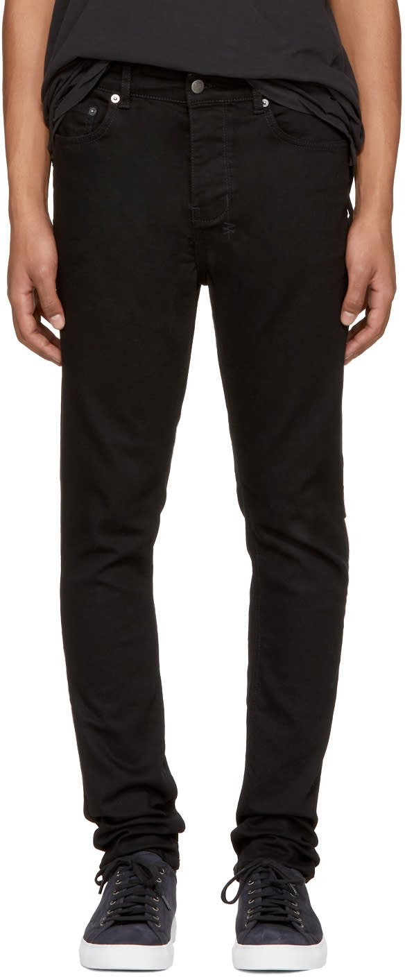 Ksubi Black Chitch Laid Jeans