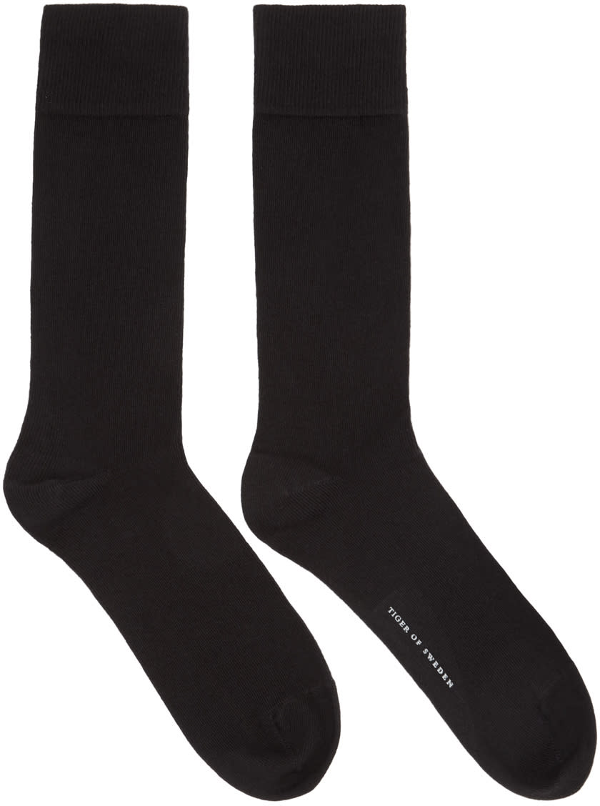 Tiger Of Sweden Three-pack Black Epalett Socks