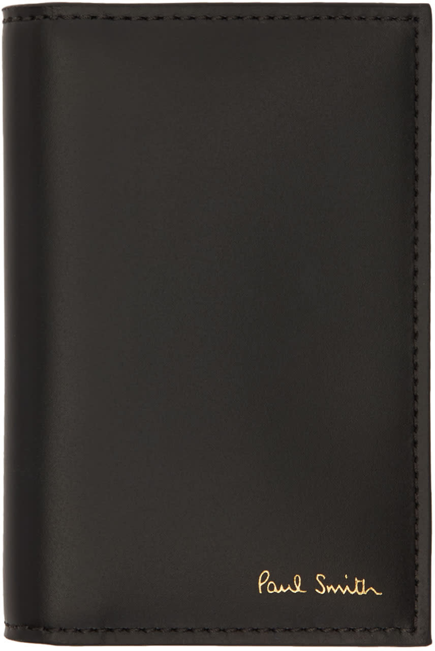 Paul Smith Black Multi Credit Card Wallet