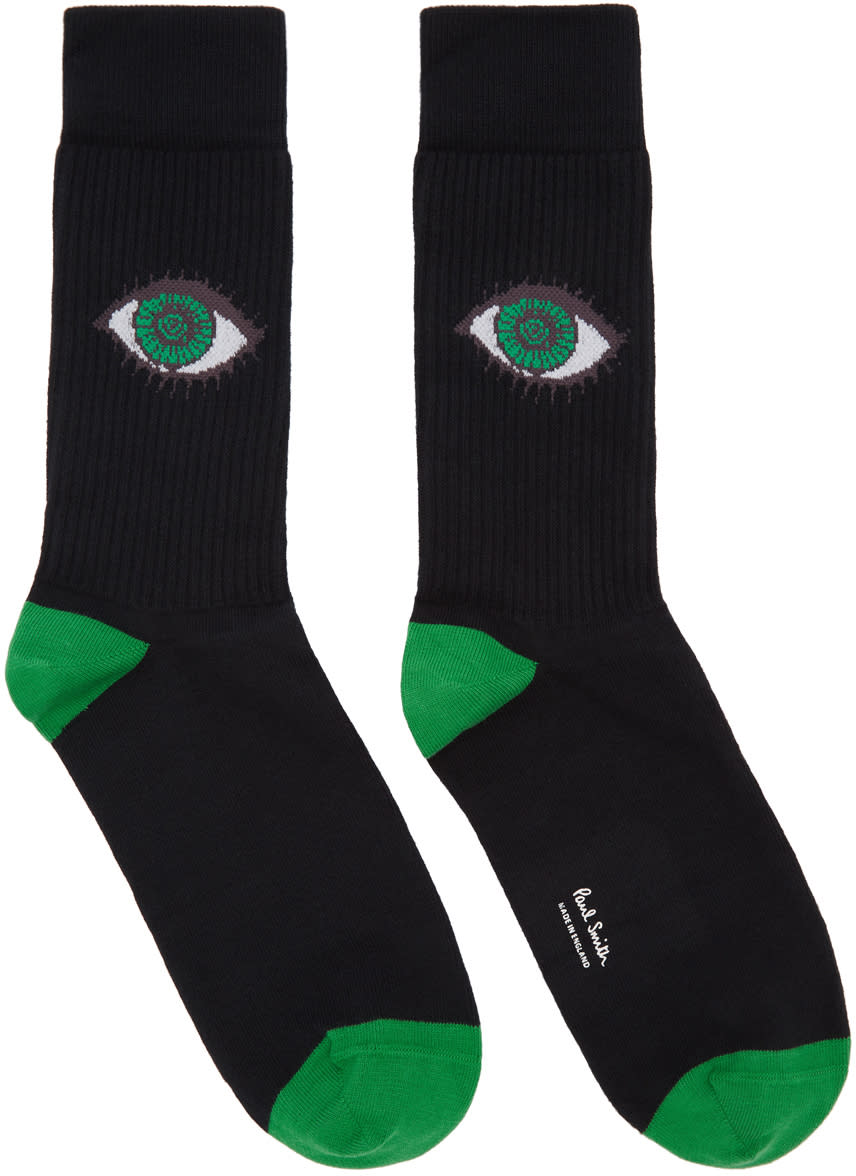 Paul Smith Three-pack Tricolor Character Socks