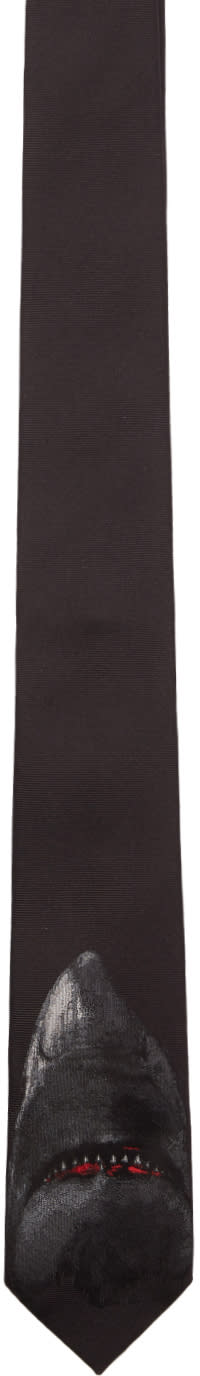 Givenchy Black Shark Tie