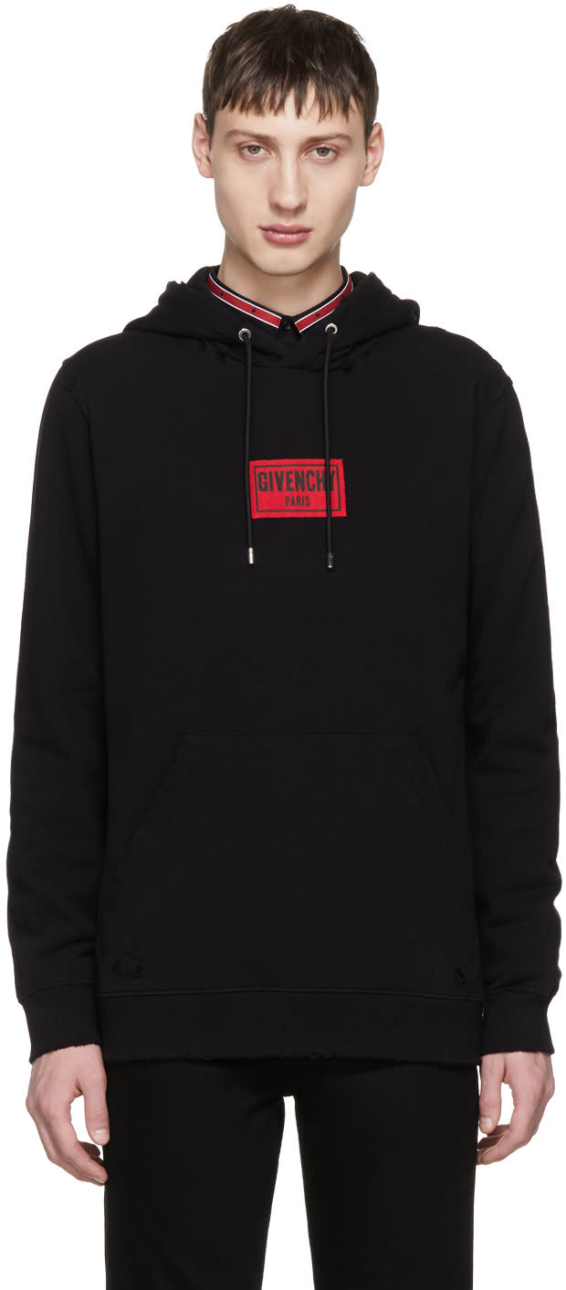 givenchy box logo hoodie