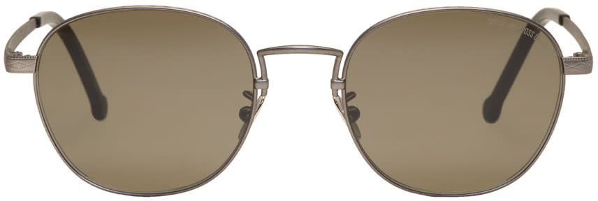 Cutler And Gross Gunmetal and Grey 1274 Sunglasses