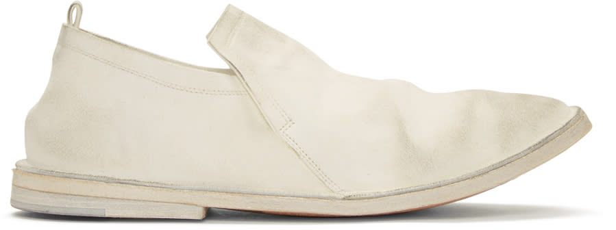 Marsell White Tost Loafers