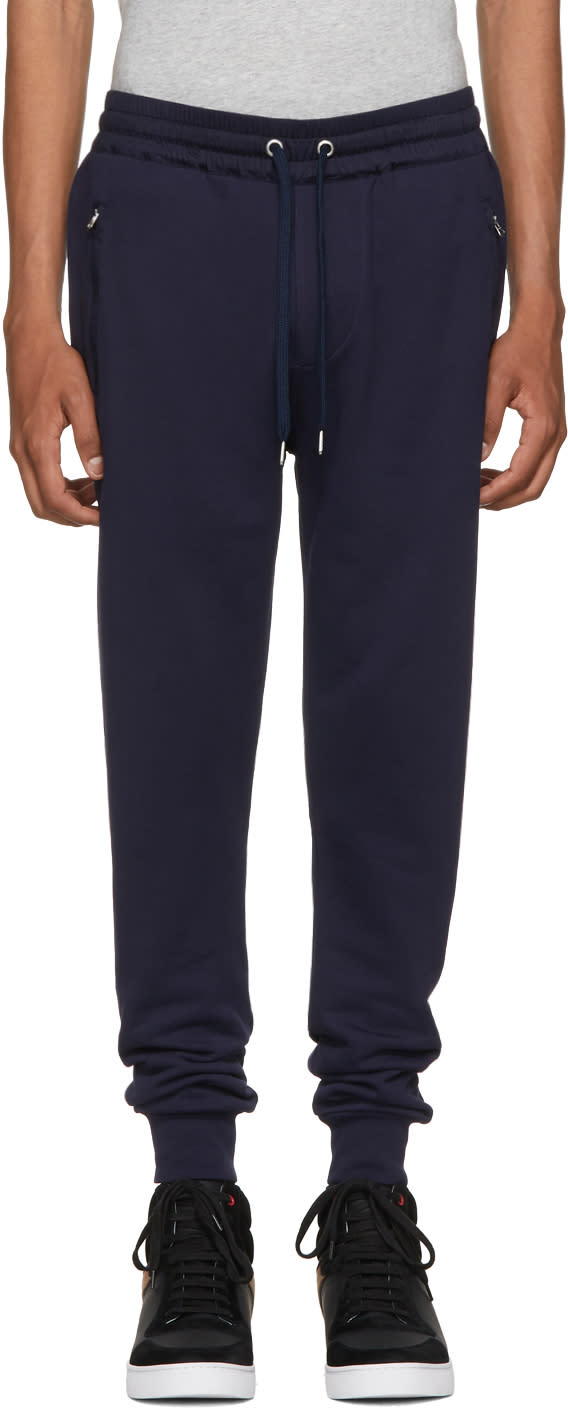 Burberry Navy Haleford Lounge Pants
