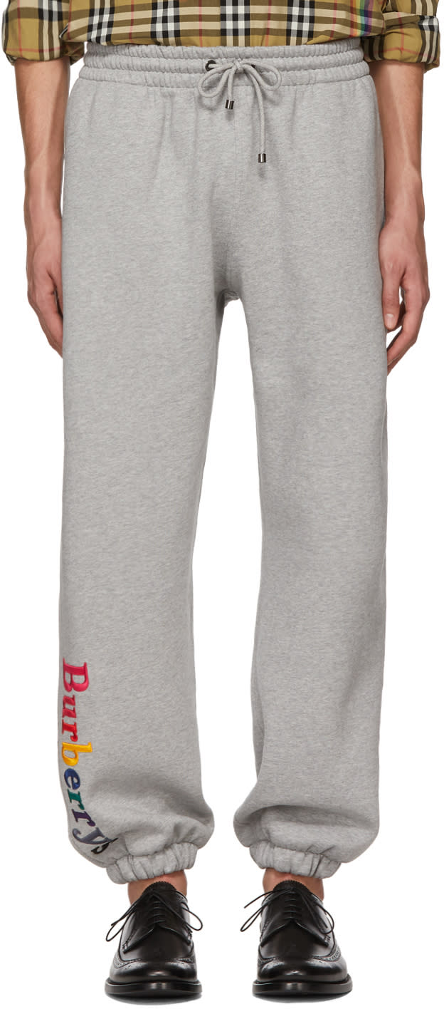 burberry grey pants