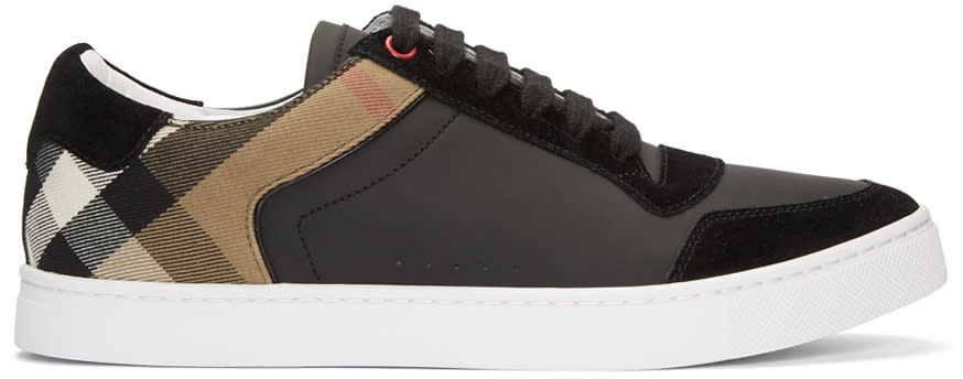 Burberry Black Reeth Sneakers