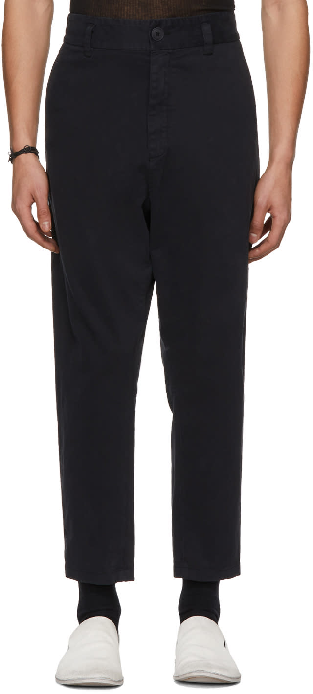 Ann Demeulemeester Black Oreste Trousers