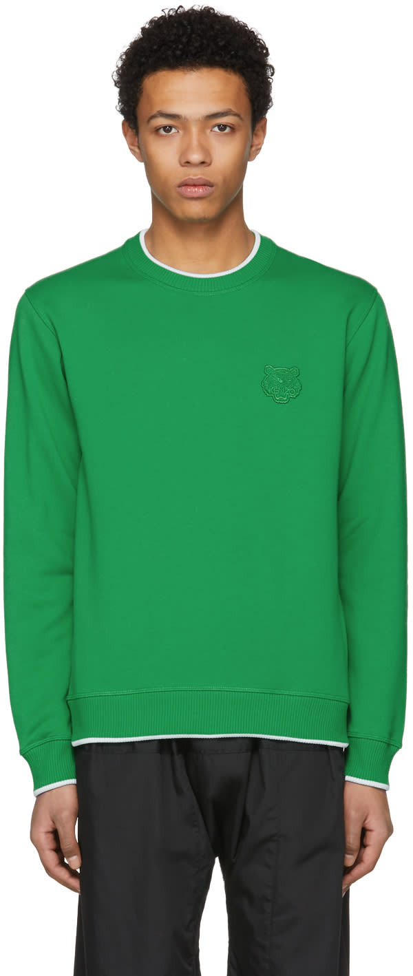 kenzo tiger crest sweatshirt