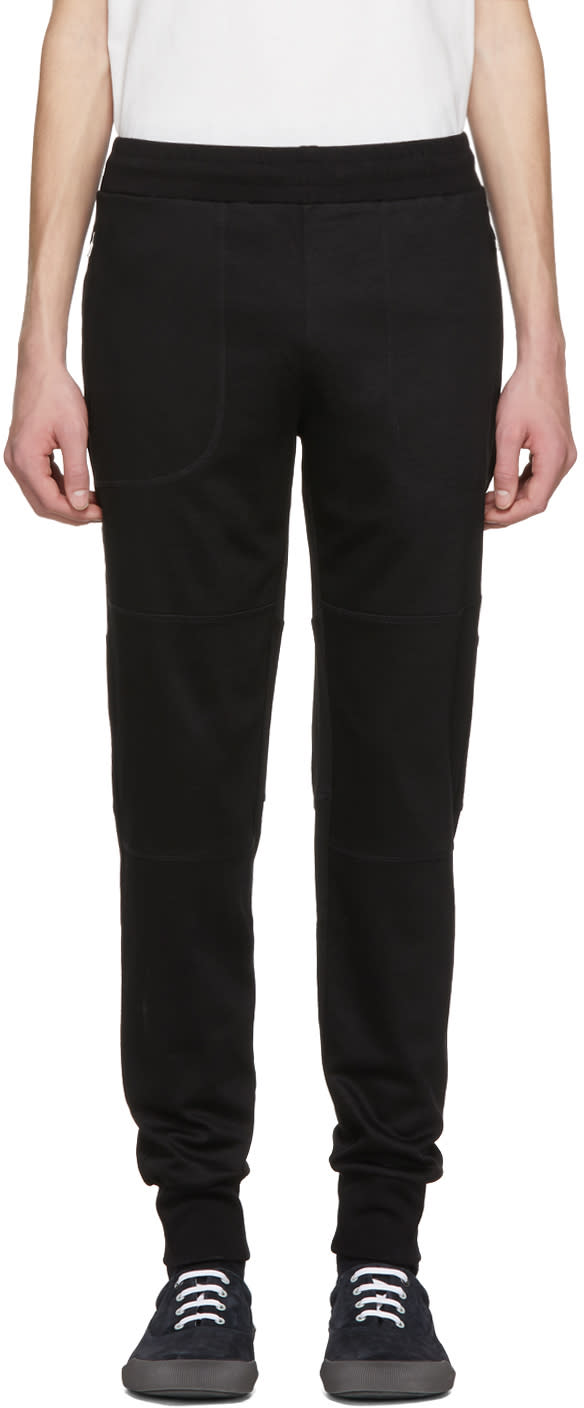 Ps By Paul Smith Black Jogger Lounge Pants