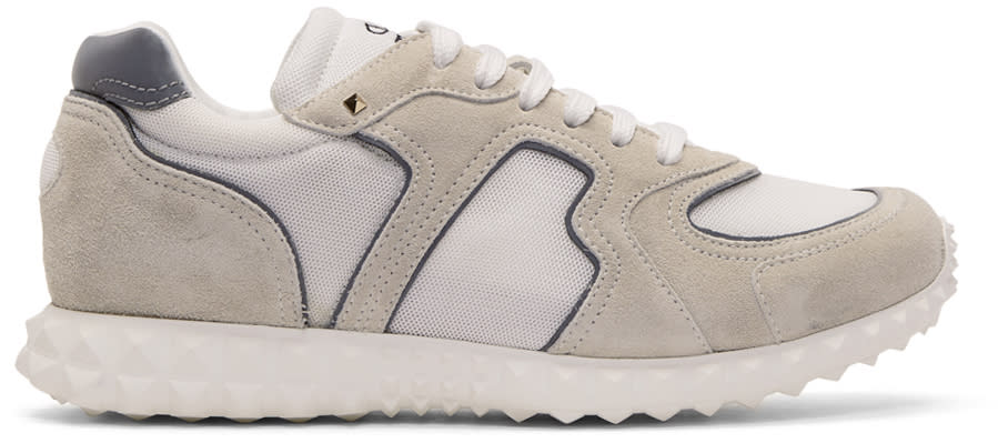 Valentino White Valentino Garavani Soul Am Sneakers