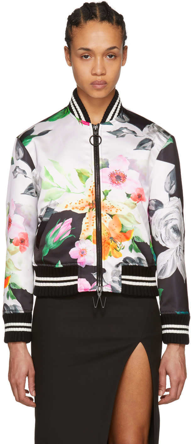 マルチカラー Duchesse バーシティ ジャケット