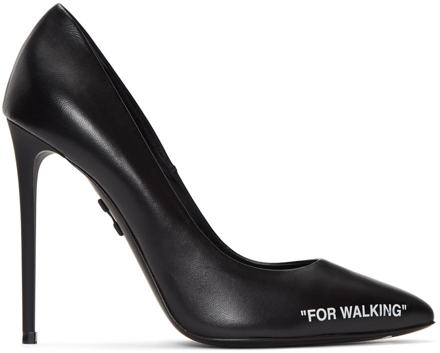 ブラック For Walking スティレット ヒール