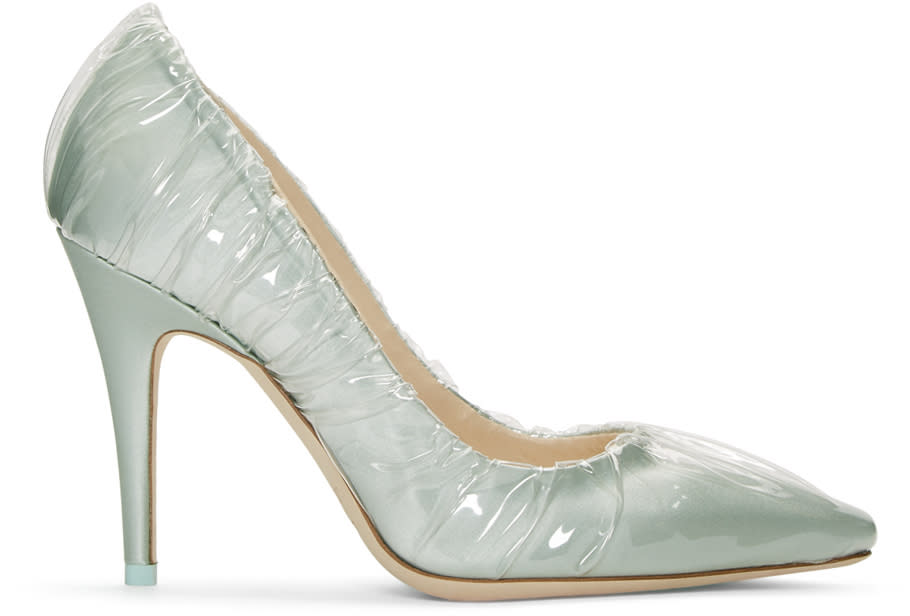 Off-white ブルー Jimmy Choo Edition Annie ヒール