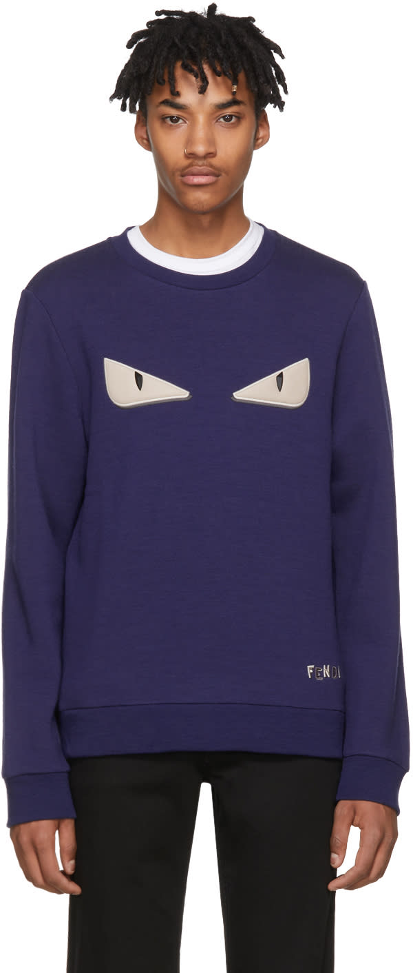 navy fendi sweatshirt