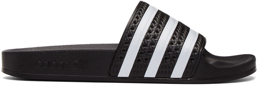 adidas adilette textured rubber slides