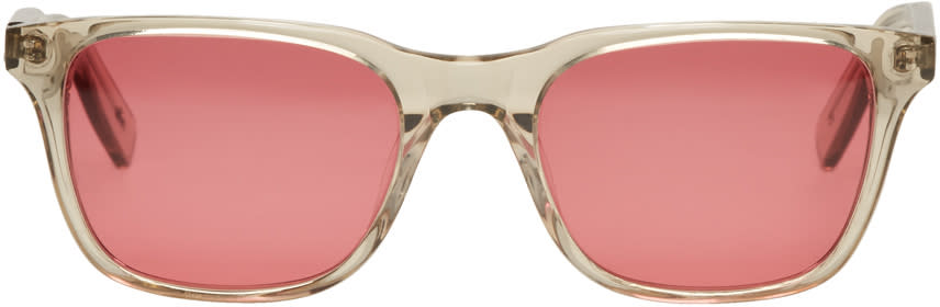 All In Beige and Red York Sunglasses