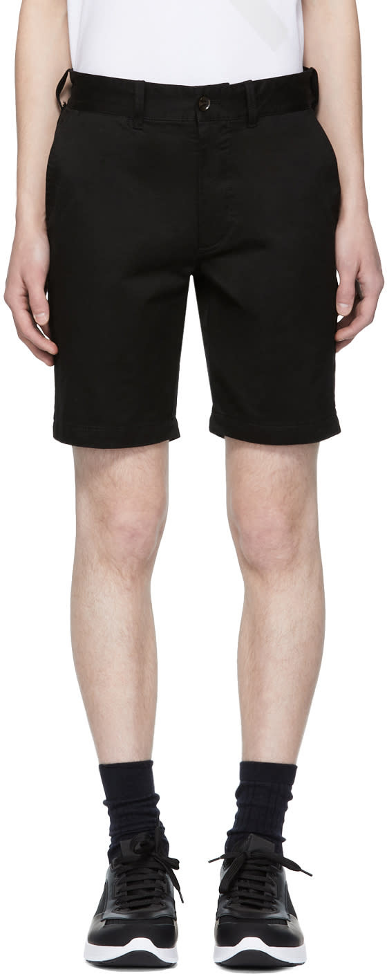 Saturdays Nyc Black Tommy Chino Shorts