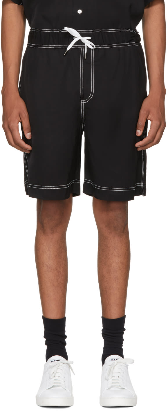 Hope Black Van Shorts
