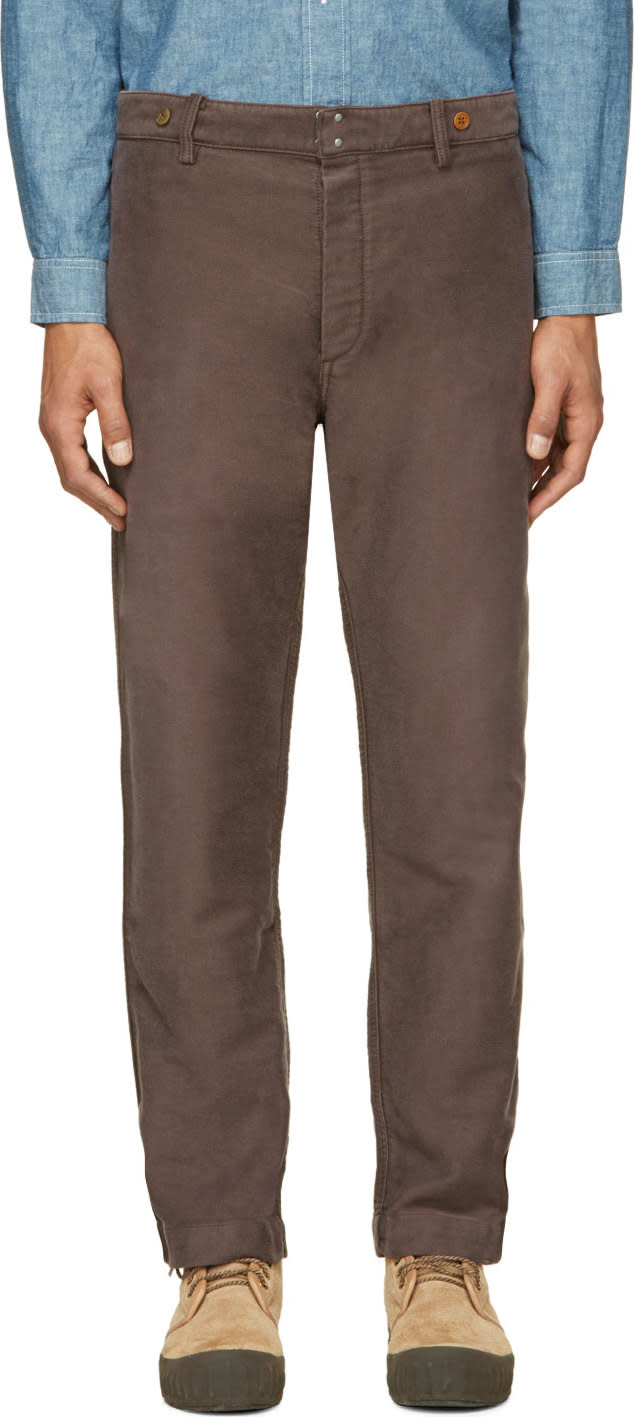 Visvim Deep Taupe Pastoral Pants