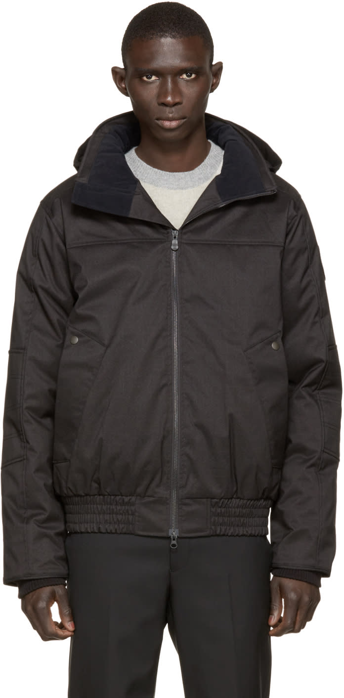 Canada Goose Black Down Black Label Rossland Bomber
