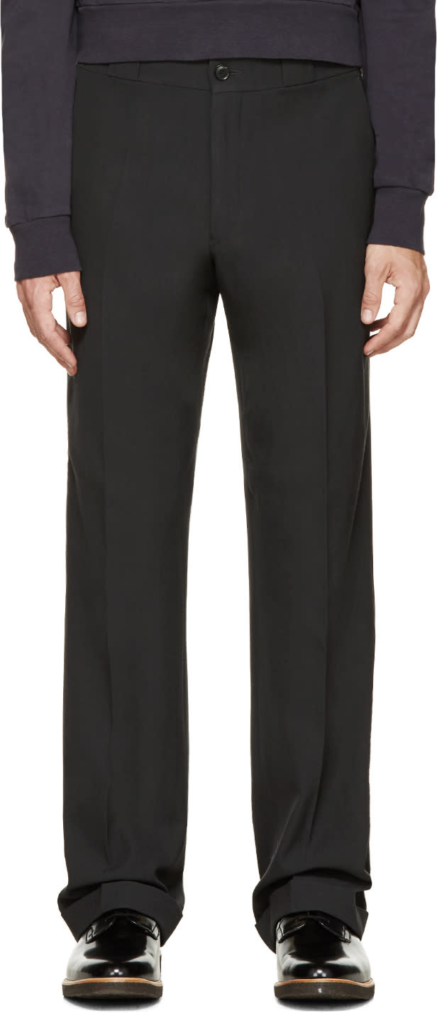 Paul Smith Grey Straight Leg Trousers