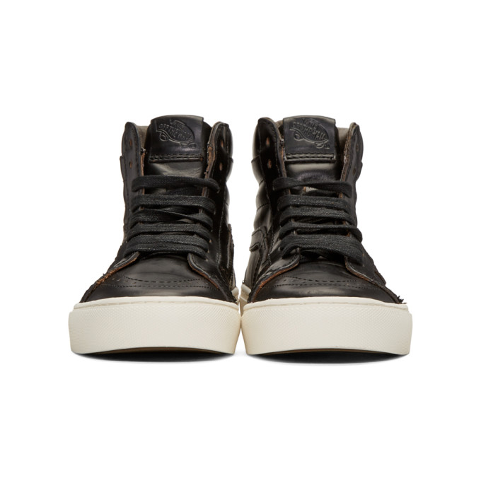 Black Horween Edition Sk8-Hi Cup LX Sneakers展示图