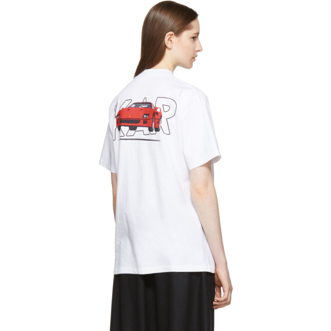 White Fly Ferrari T-Shirt展示图