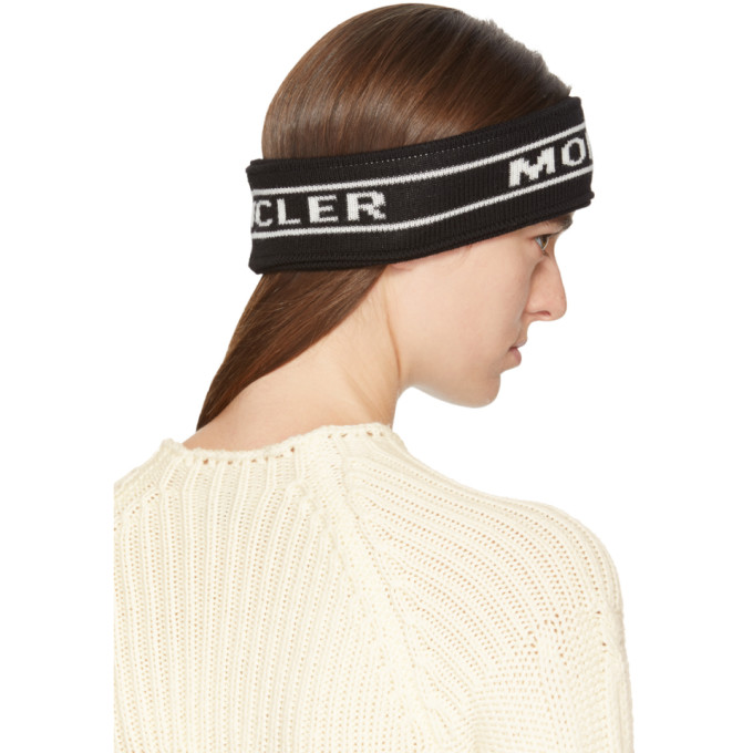 Black Intarsia Logo Headband展示图