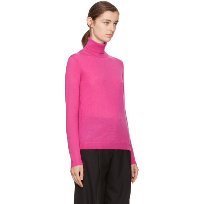 Pink Wool Turtleneck展示图